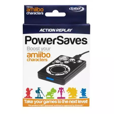 Action Replay PowerSaves Amiibo Nintendo Wii U - Plug & Play