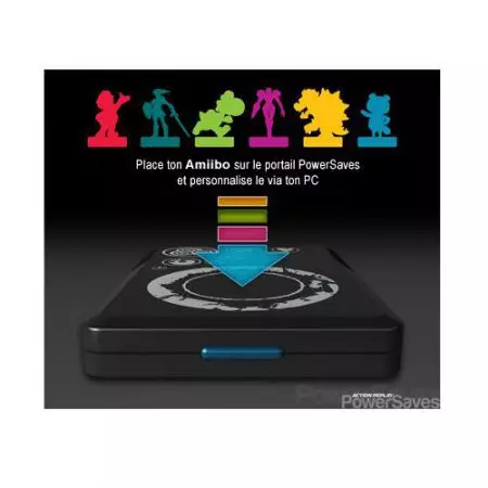 Action Replay PowerSaves Amiibo Nintendo Wii U - Plug & Play