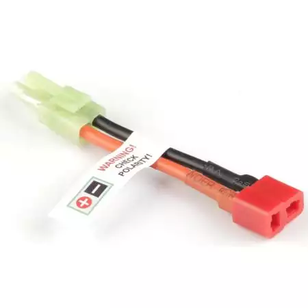 Adaptateur Batterie Mini Tamiya M&acirc;le Vers T-Dean Femelle - Gate