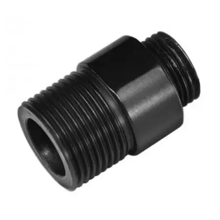 Adaptateur Silencieux - 11mm CCW vers 14mm CCW ICS - Noir