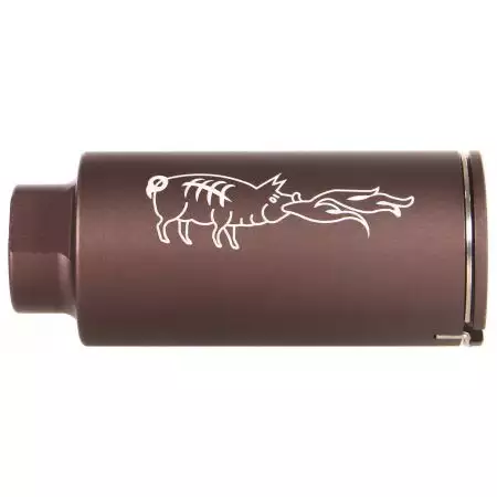 Amplificateur de Son Flash Killer 90mm - 14mm CCW - SHS - Tan
