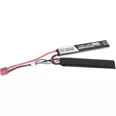 Batterie LI-PO Double Stick 7.4v - 1200mAh - 15/30C - T-Dean - Specna Arms