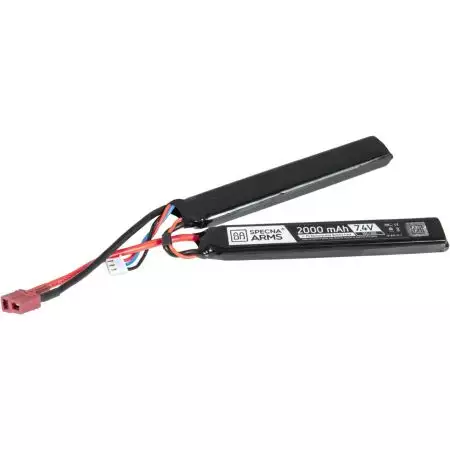 Batterie LI-PO Double Stick 7.4v - 2000mAh - 15/30C - T-Dean - Specna Arms