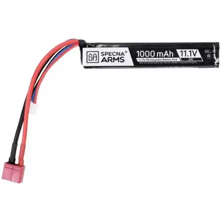 Batterie Li-PO Stick 11.1v - 1000mAh - 20C - T-Dean - Specna Arms