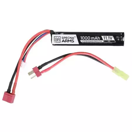 Batterie Li-PO Stick 11.1v - 1000mAh - 20C - T-Dean - Specna Arms