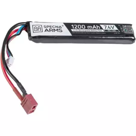Batterie LI-PO Stick 7.4v - 1200mAh - 15/30C - T-Dean - Specna Arms