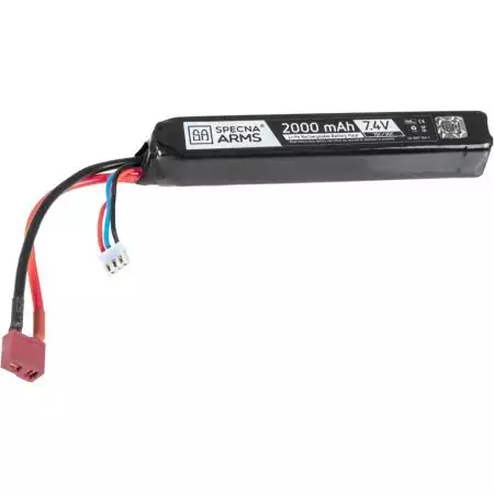 Batterie LI-PO Stick 7.4v - 2000mAh - 15/30C - T-Dean - Specna Arms