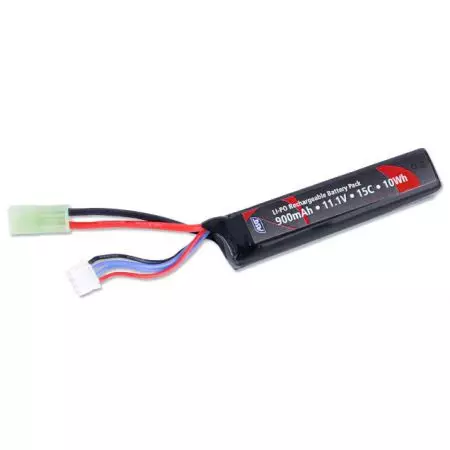 Batterie LI-PO Stick (LiPO) 11.1v - 900mAh - 15c - ASG - 19014