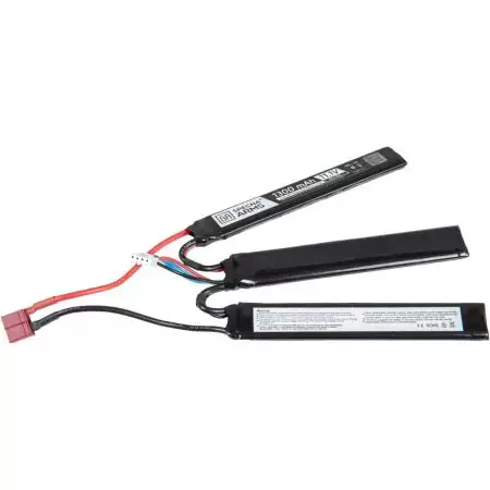Batterie LI-PO Triple Stick 11.1v - 1300mAh - 15/30C - T-Dean - Specna Arms