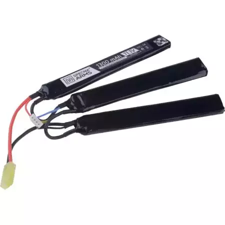 Batterie LI-PO Triple Stick 11.1v - 1300mAh - 15/30C - Tamiya - Specna Arms