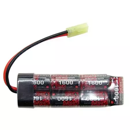 Batterie NiMH 8.4v - 1600mAh Type Mini (7 éléments) - Mini Tamiya - Enrichpower