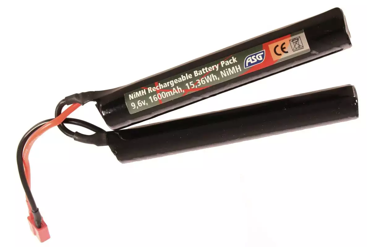 Batterie Nimh 9.6V - 1600 mAh - Nunchuck - T-Dean - ASG