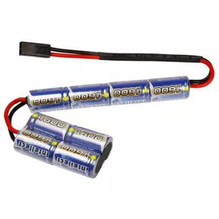 Batterie NiMH Pour SIG 556 Shorty (SIG556) - 9.6v - 1600mAh - Intellect - 603354