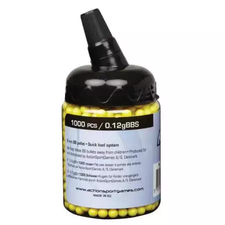 Biberon 1000 Billes  0.12g ASG - Jaunes