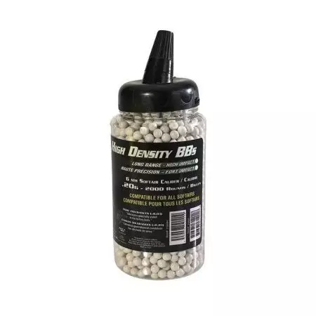 Biberon de 800 billes Umarex Combat Zone blanches 0.12 g