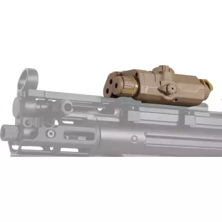 Boitier AN/PEQ 15 LA-5 Laser Porte Batterie FMA - Tan