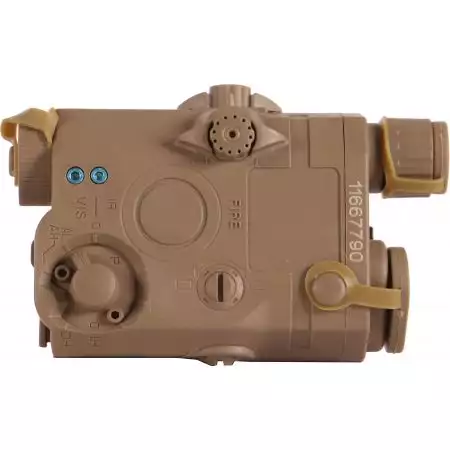 Boitier AN/PEQ 15 LA-5 Laser Porte Batterie FMA - Tan