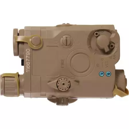 Boitier AN/PEQ 15 LA-5 Laser Porte Batterie FMA - Tan