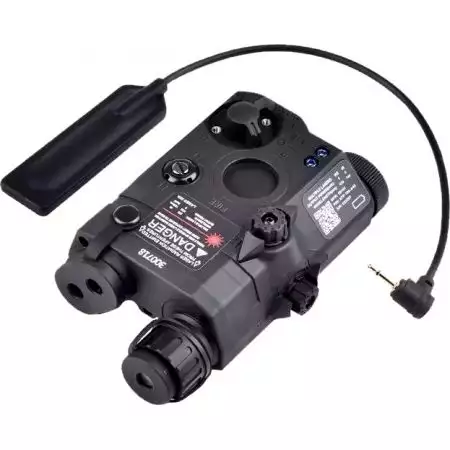 Bo&icirc;tier AN/PEQ 15 Lampe + Laser WADSN - Noir