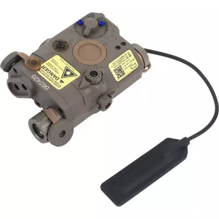 Bo&icirc;tier AN/PEQ Lampe + Laser WADSN - Tan