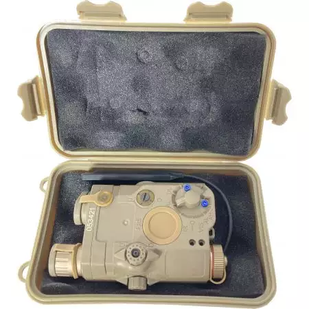 Bo&icirc;tier AN/PEQ Lampe + Laser WADSN - Tan