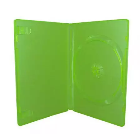 Boitier Vert Translucide CD / DVD / Jeux Video Xbox 360