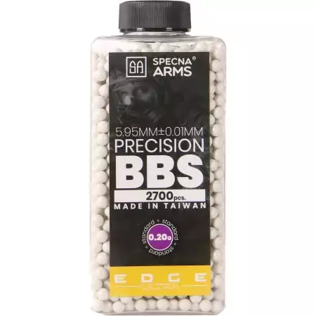 Bouteille 2700 Billes 0.20g Edge Ultra Specna Arms - Blanches