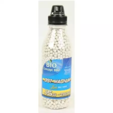 Bouteille 2800 Billes 0.20g Bio 357 Magnum - Blanches
