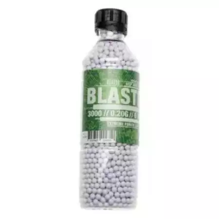 Bouteille 3000 Billes 0.20g Blaster - Blanches