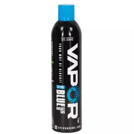 Bouteille Gaz Vapor 117 PSI Sec 600ml Specna Arms -  Bleu