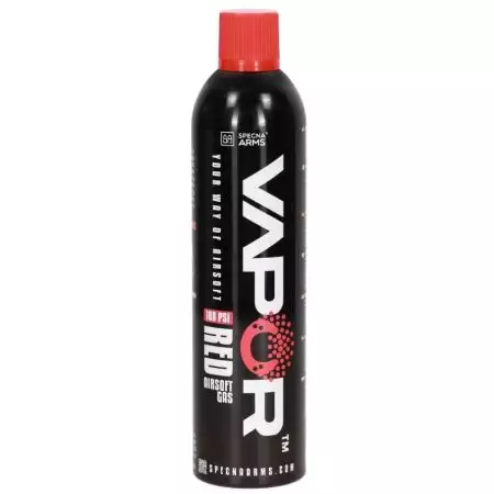 Bouteille Green Gaz Airsoft 188 PSI Vapor Specna Arms 600ml -  Rouge