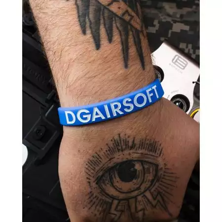 Bracelet Silicone Bleu - DG Airsoft