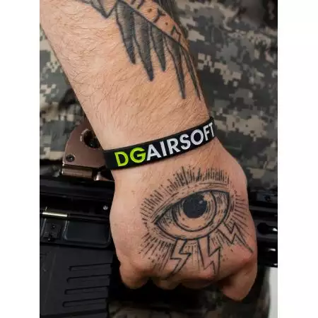 Bracelet Silicone Noir - DG Airsoft