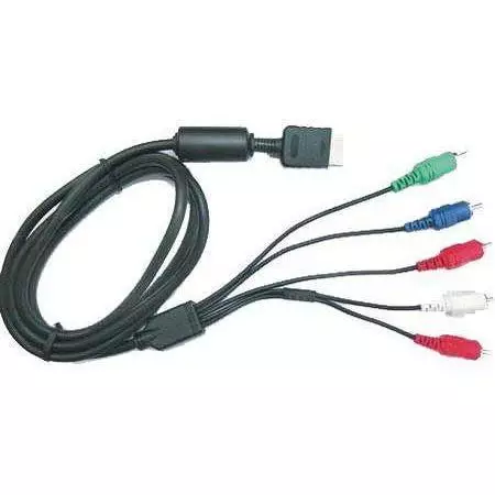 Cable HD YUV (connectique OR) Component Pour Console Ps3 et Ps2 