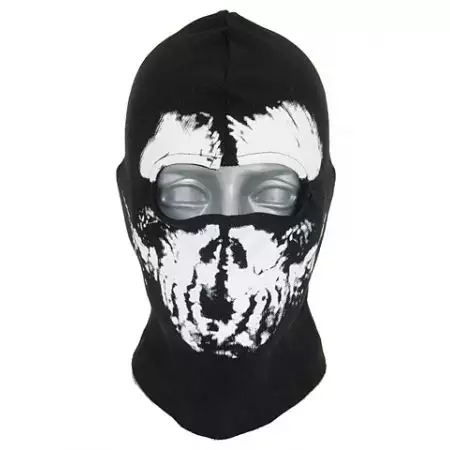 Cagoule 1 Trou Call Of Duty Ghost - Skull