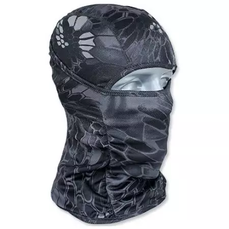 Cagoule 1 Trou Miltec - Mandra Black