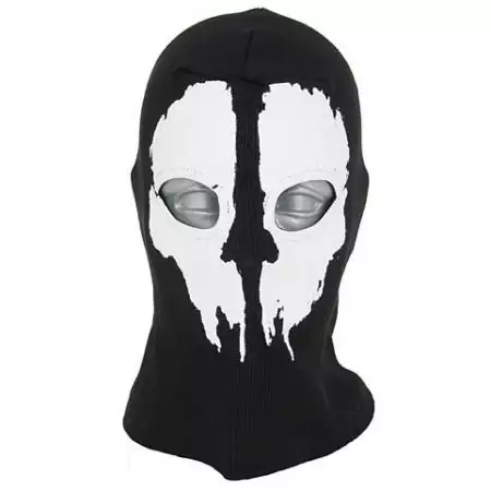 Cagoule 2 Trous Call Of Duty Ghost - Skull