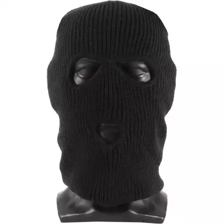 Cagoule Balaclava 3 Trous Miltec - Noir