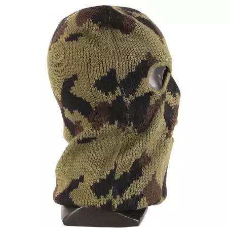 Cagoule Balaclava 3 Trous Miltec - Woodland