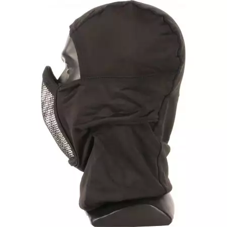 Cagoule Cobra Avec Masque Grillage Stalker Swiss Arms - Noir