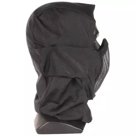 Cagoule Cobra Avec Masque Grillage Stalker Tactical OPS - Noir