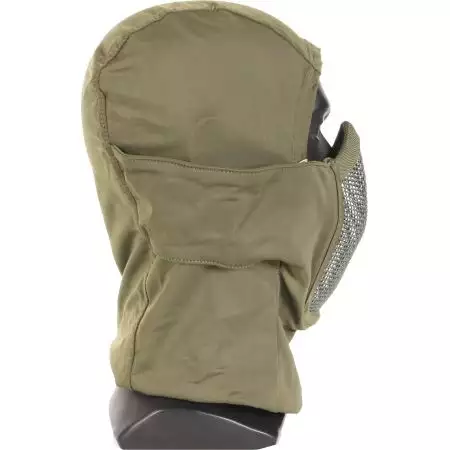 Cagoule Cobra Avec Masque Grillage Stalker Tactical OPS - Olive