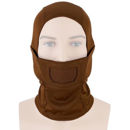Cagoule Stalker Fullface Warrior Cygnus Armory - Coyote