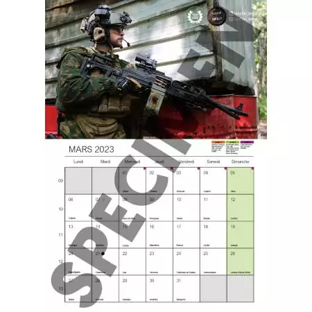 Calendrier Social Calendar 2023 - EDITION SPECIALE - Format Vertical