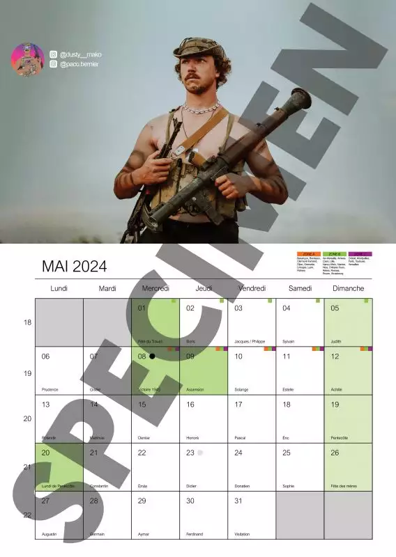 Patch Ghost Collector Social Calendar 2024 - PVC Velcro - DG Airsoft