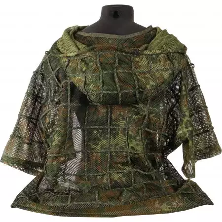 Cape Ghillie Viper Hood Sniper Miltec - Flecktarn