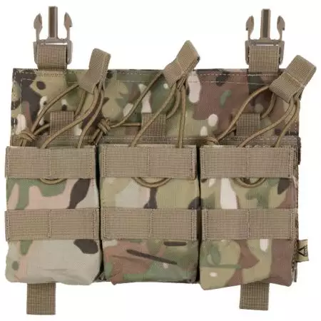 Carrier Panel Triple Poche Chargeur AK G36 Force Delta Tactics - Multicam