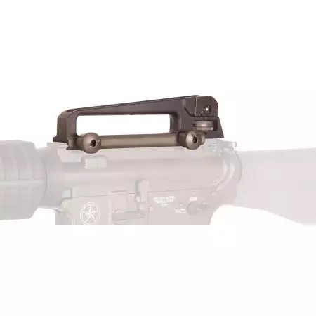 Carry Handle Métal pour Rail Picatinny King Arms - Noir