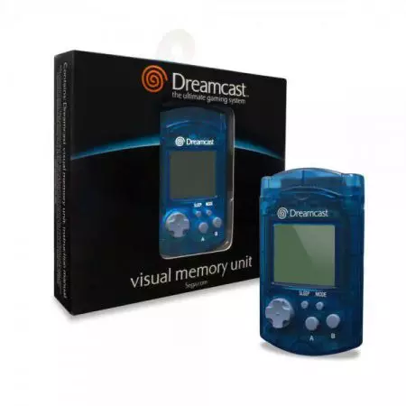 Carte Memoire Officielle Sega Dreamcast - VMU Visual Memory Unit - Bleu - ADC1216