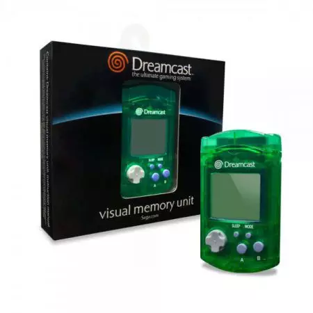 Carte Memoire Officielle Sega Dreamcast - VMU Visual Memory Unit - Verte - ADC1223